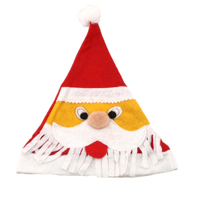 

Xmas Hat Santa Claus Carton Snowman Pringting Cap Decoration