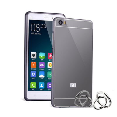 

MOONCASE Plating Metal Frame Edge Mirror Back Protective Shell 2 in 1 Thin Case Cover for Xiaomi Mi 5 Mi5