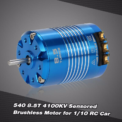 

High Efficiency 540 85T 4100KV Sensored Brushless Motor for 110 RC Car