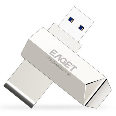 

EAGET F70 USB30 high speed all metal U disk 32G 360 degree rotating car USB flash drive