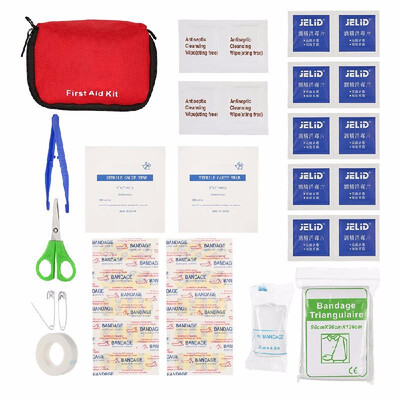 

35PCS Portable First Aid Kit Medical Survival Bag Mini Emergency Bag for Home Camping Travelling&Other Outdoor Activity
