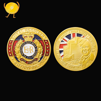 

The crown coin of the allied victory coin of world war ii is in the royal engineers coin collection