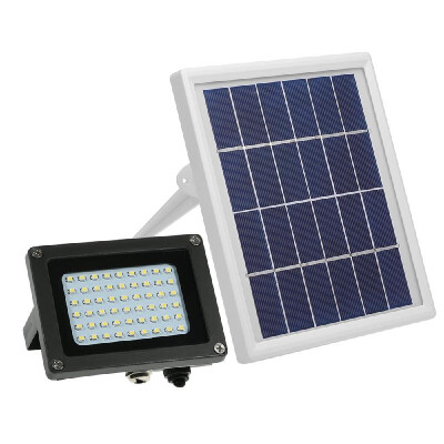 

Solar Powered Floodlight 54 LED Solar Lights IP65 Waterproof Outdoor Security Lights with Bracket for Home Garden Lawn