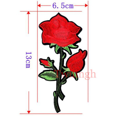 

1 Pcs New Flower Patches Embroidered Patch 3D Stickers Sewing Motif Applique Clothing Repair Fabric DIY Clothes Wedding Patches