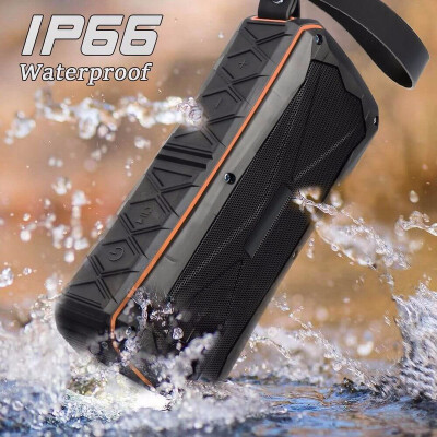 

Waterproof Power Bank with Outdoor wireless Bluetooth Speaker IPX6 Portable Sports Speaker with Hand-free Function