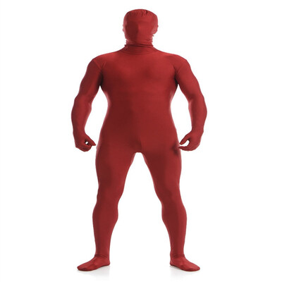 

Gesikai Unisex Zentai Suits Mens Beige Full Bodysuit Spandex Lycra Zentai Bodysuit Cosplay Costumes Tights Party Supply
