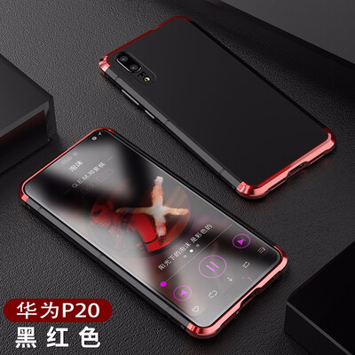 

Goowiiz Phone Case For Huawei P20P20 Pro Luxury 3 in1 Metal PC Hard Hybrid Slim Back Case Full Protection