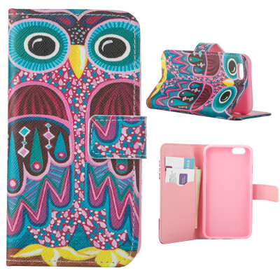 

MOONCASE ЧЕХОЛ ДЛЯ iPhone 6 / 6S (4.7") Flip PU Leather Fold Wallet Card Slot Kickstand Back [Pattern series] /a12