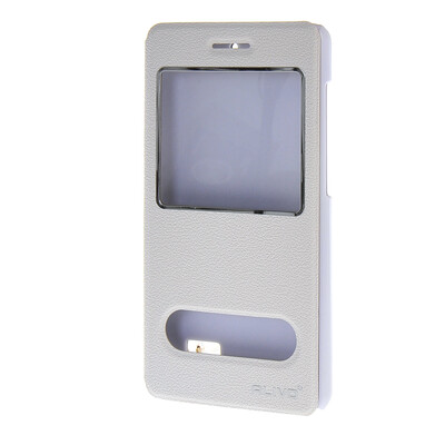 

MOONCASE Huawei Honor 4C чехол Double Window View Leather Flip Bracket Back чехол Cover White