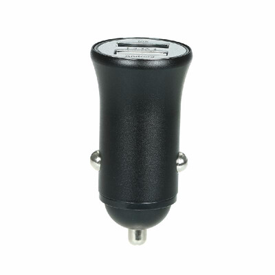 

Dual Port USB Car Charger 24A Fast Charge Adapter Aluminum Shell for iPhone Samsung