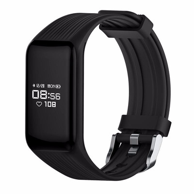

MGCOOL Band 3 Smartband IP68 Waterproof Heart Rate Monitor Sedentary Reminder Calorie Counting Sleep Monitor