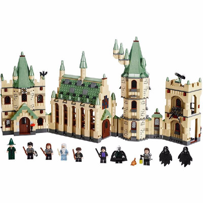 

LEPIN 16030 1340pcs Movie Series Harry Potter Hogwarts Castle Model Building Blocks Bricks Kit - Plastic Bag Packaged