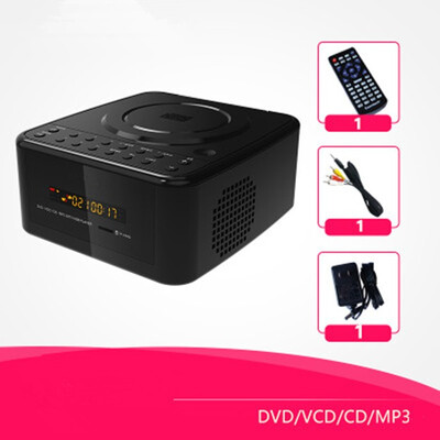 

Portable CD DVD VCD player TF card U disk MP3 repeater disc repeat learn machine bluetooth audio FM radio AUX input LED display