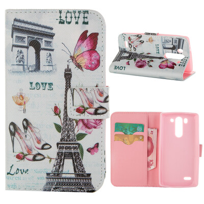 

MOONCASE ЧЕХОЛ ДЛЯ LG G3 Mini Flip Leather Wallet Card Slot Foldable Stand Feature [Pattern series] /a09