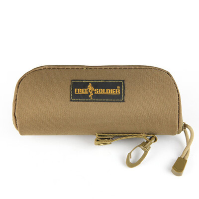 

Hot Sale 2016 New Brand Outdoor Handbag Men Travel Tactical Handbags With The MOLLE System Camouflage Glasses Bag sunglasses Box