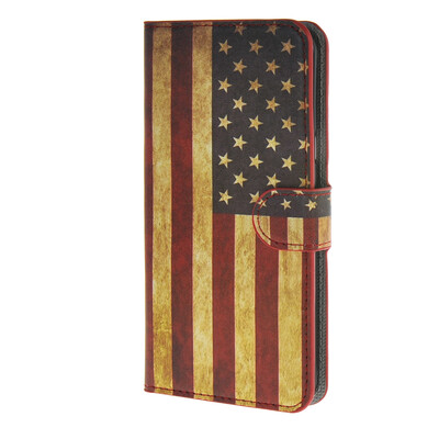 

MOONCASE чехол для Samsung Galaxy A8 Pattern series Leather Flip Wallet Card Slot Stand Back Cover