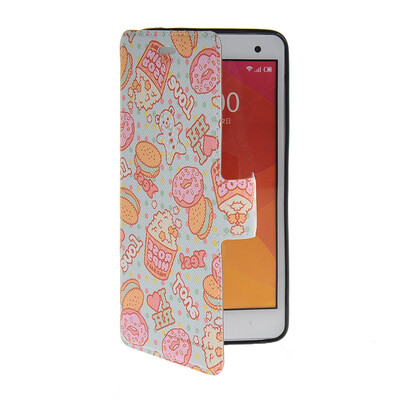 

MOONCASE Pattern Style Leather Side Flip Wallet Card Slot Pouch Stand Shell Back ЧЕХОЛ ДЛЯ Xiaomi Rice MI 4 M4