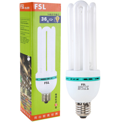 

Foshan Lighting FSL energy saving lamp screw mouth E27 high power 36W white daylight color