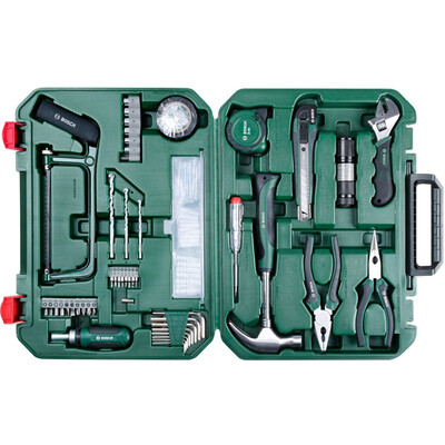 

Bosch BOSCH household set home multi-function hardware toolbox 108 piece set 2607017356