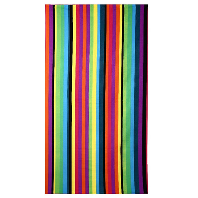 

UpperX Bath Towel Super-absorbent Microfiber towels Beach Towels Soft Microfiber Environmental Printing TowelsColors Stripe