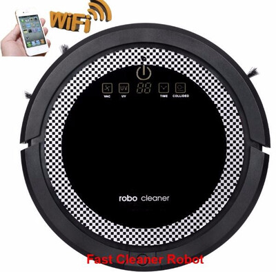 

Smartphone WIFI APP Control Robot Vacuum Cleaner Wet And Dry MopRobot Aspirador With Water Tank3350MAH lithium Battery