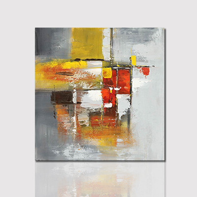 

Abstract decorative painting with frame canvas modern living room bedroom background wall