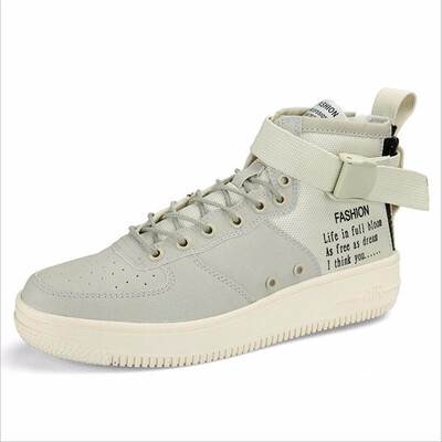 

Mens shoes hip hop high shoes Korean versio trend shoes summer mens canvas casual shoes Air Force 1 tide shoes