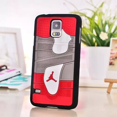 

MITI 3D Jordan Shoe Sole PVC Rubber Jumpman 15 Phone Cases Back Cover For Samsung Galaxy S5 i9600 Free Shipping