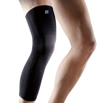 

LP667KM knee strong breathable upgrade section anti-skid full-legged lengthened leg bracelet riding basketball leggings M