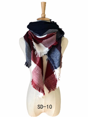 

2018 Winter Triangle Scarf For Women Brand Designer high quality Plaid Scarves Blanket Wholesale Dropshipping