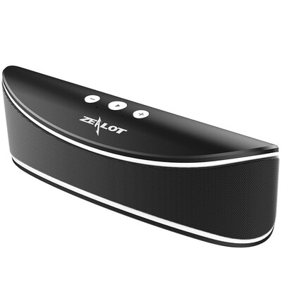 

Zealot S2 Portable Bluetooth 40 Wireless Speaker Support TF cardUSB Drive Car Party Speaker Sound System 3D stereo Music