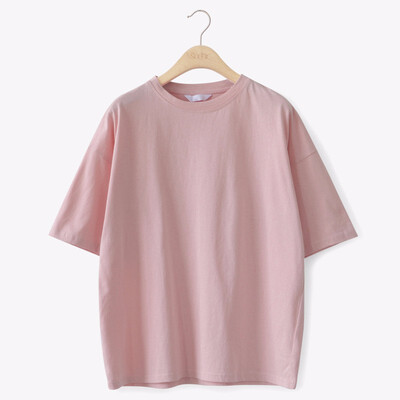 

T Shirt Women Cotton Elastic loose Basic T-shirts Female Casual Tops Short Sleeve T-shirt Women