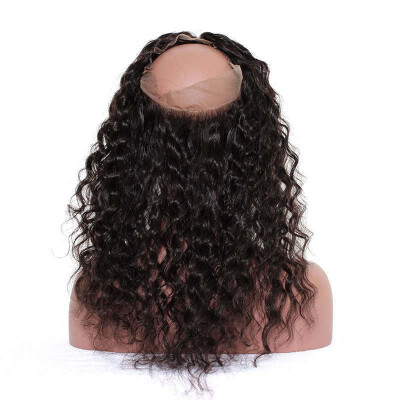 

130 Density 360 Lace Frontal Closure 100 Brazilian Human Hair With Natural Hairline Loose Wave Dolago