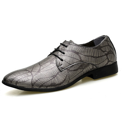 

DJSUNNYMIX Brand Spring Autumn Men Formal Wedding Shoes Luxury Men Business Dress Shoes Men Loafers Pointy Shoes