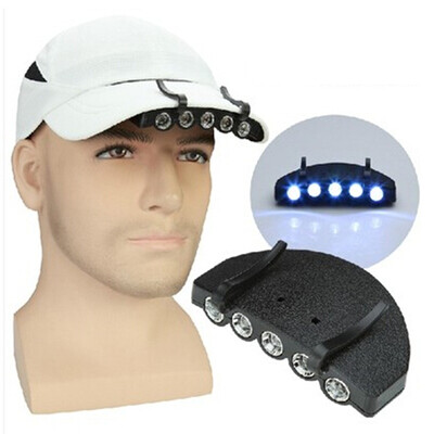 

Hat high brightness outdoor camping lights 5LED lights night fishing hat fishing supplies 80 50 mm