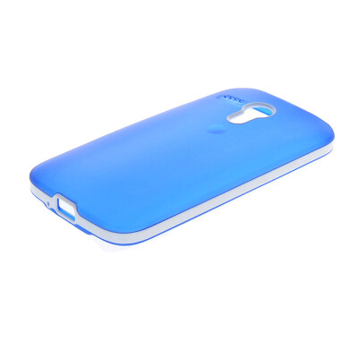 

MOONCASE Soft Flexible Silicone Gel TPU Skin Shell Back Case Cover for Motorola Moto G Blue