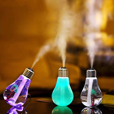

Brelong USB DC 5V 7 Colors Changes Night Light Ultrasonic Humidifier Air Purifier 400ML Using ultrasonic microporous