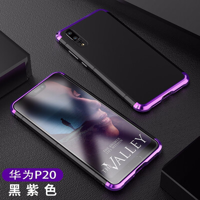 

Goowiiz Phone Case For Huawei P20P20 Pro Luxury 3 in1 Metal PC Hard Hybrid Slim Back Case Full Protection