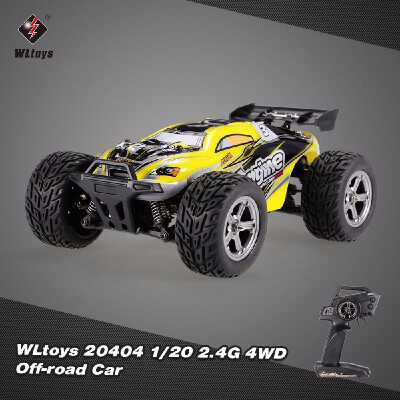 

WLtoys 20404 120 24G 4WD Off-road Car 40kmh Electric Cross-country Vehicle RC Crawler RTR