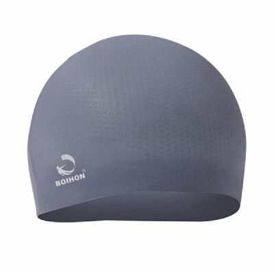 

Silicone Swimming Cap Solid Ultra Stretch with Anti-skid Interior Grains Particles Swimming Cap Hat Waterproof Hair Care Protect E