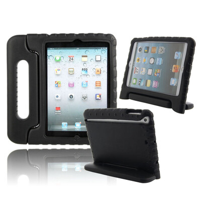 

Black Kids Safe Thick Shock Proof Handle EVA Foam stand Case For iPad Air 5