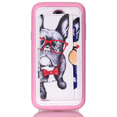 

MITI S4 Mini Anti-skid Soft PU+TPU Skin Case For Samsung Galaxy S4 Mini i9190 Mobile phone Protective Leather Cover Card Stand