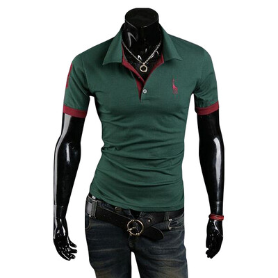 

Zogaa Mens POLO Shirt Fawn Short Sleeve