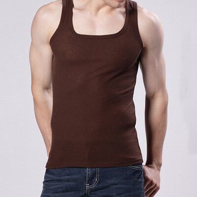 

Mens T-Shirts Weste Undershirt Spaghetti Strap Tank Tops Slim Man Muscle Vest