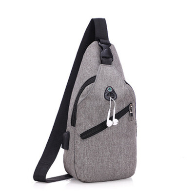 

ZHANAO simple mens chest bag Europe&America shoulder bag Messenger bag sports bag