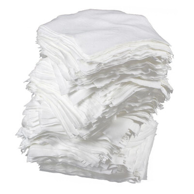 

UpperX Dust-free Cleanroom Wiper wiping cloth 4 inch x 4 inch 400 Pcs White