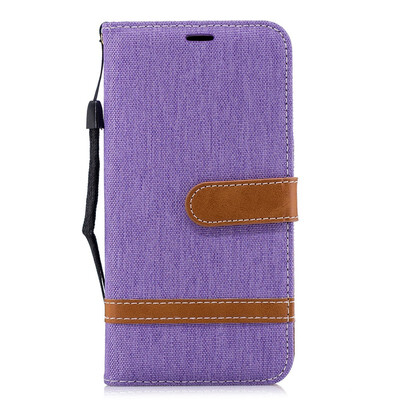 

GANGXUN®LG K8 2018 Stand Case Wallet Card Slots Denim Jeans Leather Case With Stand