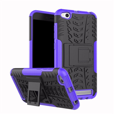 

Goowiiz Phone Case For Xiaomi Redmi 55A5 PlusNote 5 India Armor Tire Texture Rugged Protection PCTPU Silicone
