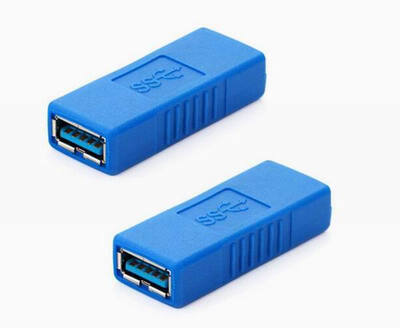 

Huayuan USB 3.0 Type-A Female to Female Super Speed Coupler Connector Extension Cable Adapter