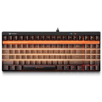 

Rapo V500S Backlight Game Механическая клавиатура с подсветкой Клавиатура Игровая клавиатура Компьютерная клавиатура Клавиатура для ноутбука Черный чайный вал